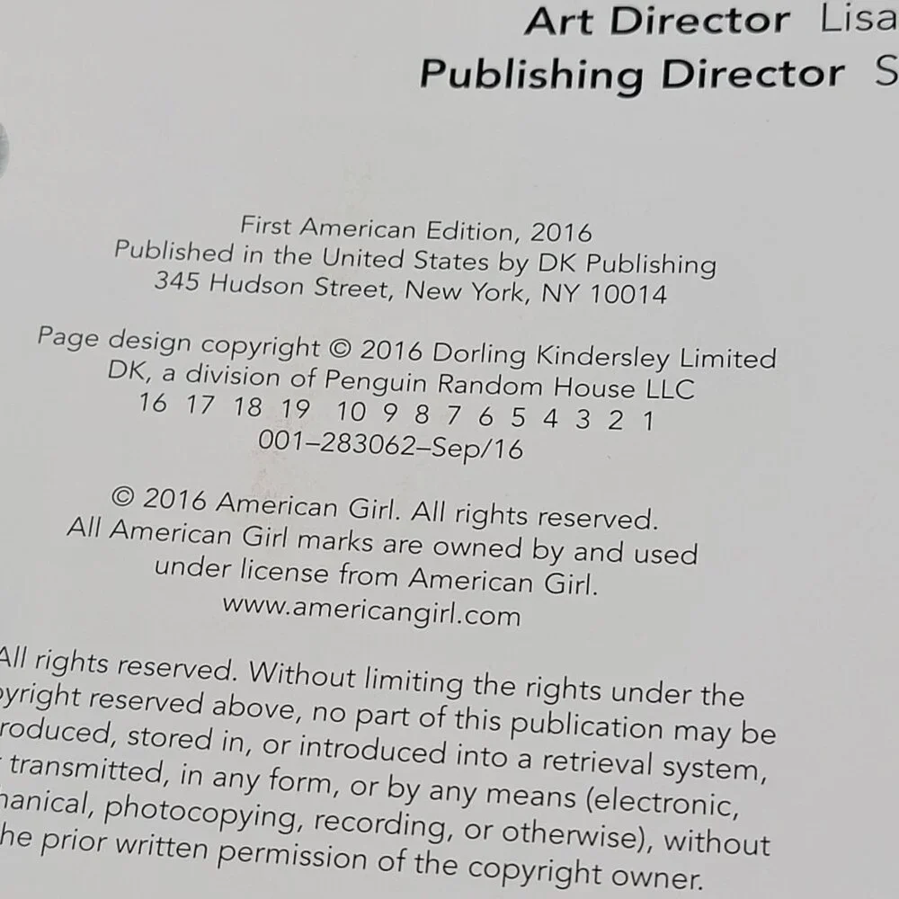 American Girl Ultimate Visual Guide Hardcover Book DK Publishing - Picture 12 of 12